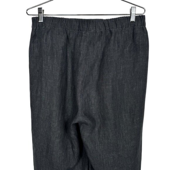 Eileen Fisher Washed Organic Linen Pant, Size S - Picture 7 of 8